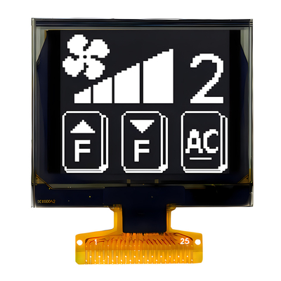 1.5 اینچ ماژول صفحه نمایش OLED تک رنگ 128x128 راننده IC SH1107 رابط SPI