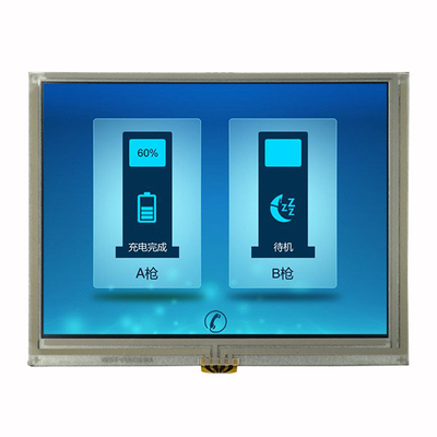 صفحه نمایش 40 پین رنگی 5.6 اینچی TFT LCD RGB با پنل لمسی مقاومتی