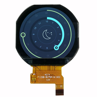 صفحه نمایش LCD دایره ای کوچک، ماژول ال سی دی گرد Spi MCU رابط 1.22 اینچی