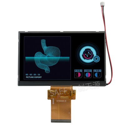 صفحه نمایش لمسی FHD Landscape LCD TFT 60 پین 5.7 اینچی رابط LVDS