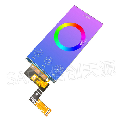 عرضه کارخانه صفحه نمایش TFT 4 اینچ IPS TFT LCD 540x1080 PPI بالا 30 پین برای صفحه نمایش جلویی دستگاه پزشکی