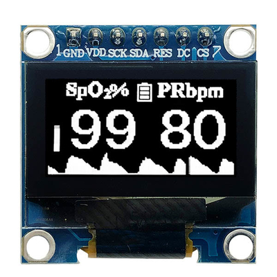صفحه نمایش OLED 128x64 - 0.96 اینچ SSD1306 SPI برای پروژه های IoT و Arduino
