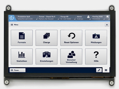 صفحه نمایش LCD 7 اینچ 1024x600 HDMI PCAP TFT برای کاربردهای صنعتی